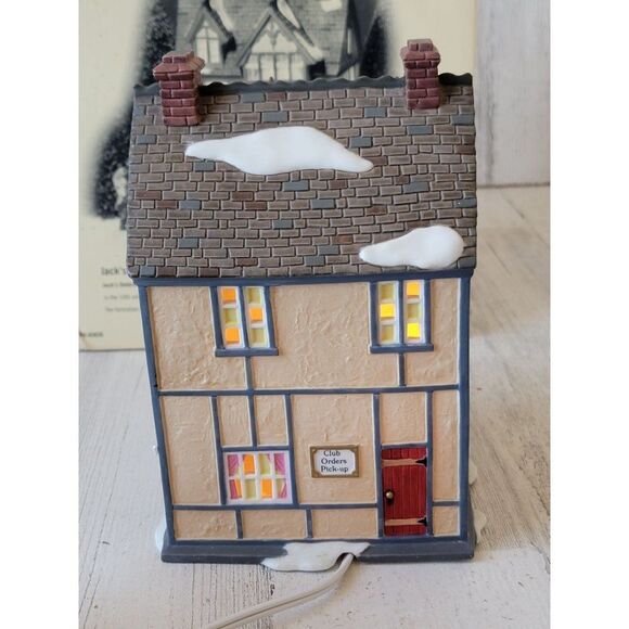 Dept 56 05826 Jack's Umbrella Shop snow village accessory Xmas - Picture 6 of 9